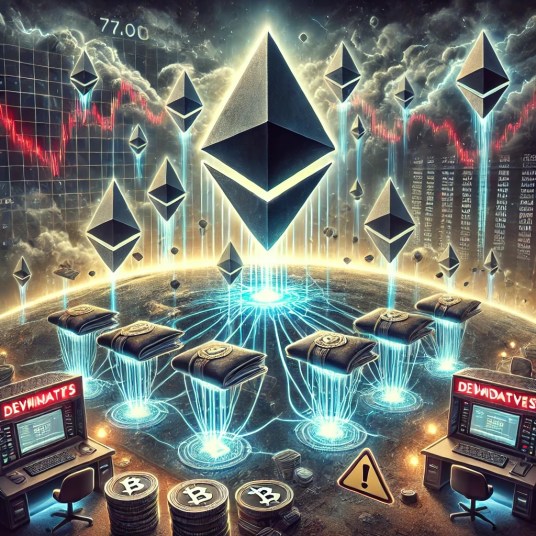 77K Ethereum Movidos para Derivativos—Outro Crash de Preço Está se Aproximando? 