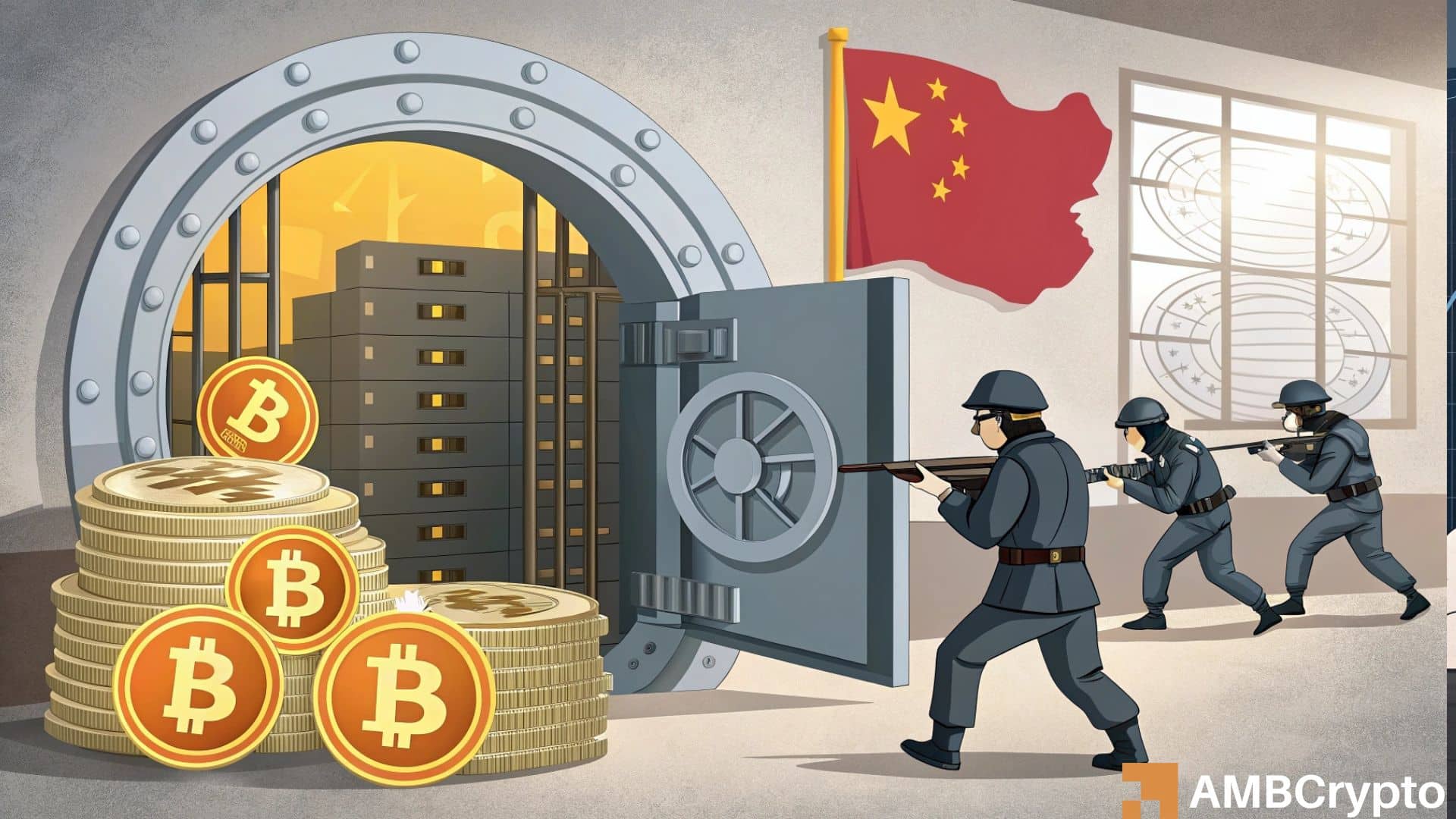 China apreendeu 15.000 BTC – Entenda por que $1,2 bilhão continua bloqueado