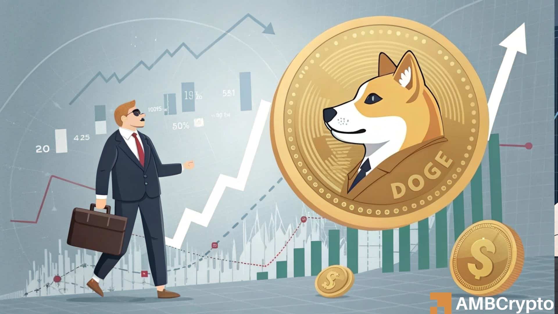 Traders de Dogecoin esperam rompimento de alta: Avaliando as chances de valorização do DOGE