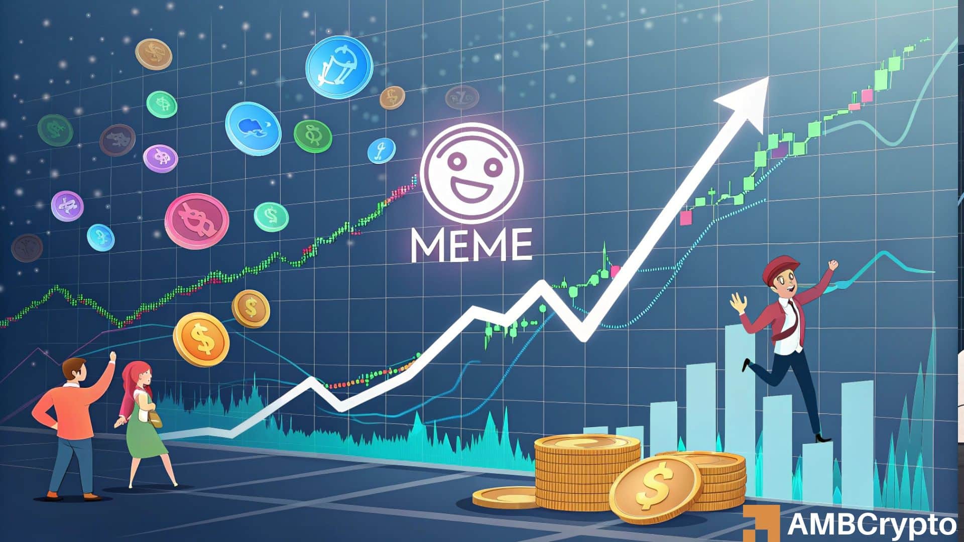 Memecoin [MEME] dispara 42% em 24 horas – Armadilha ou início de uma nova tendência?