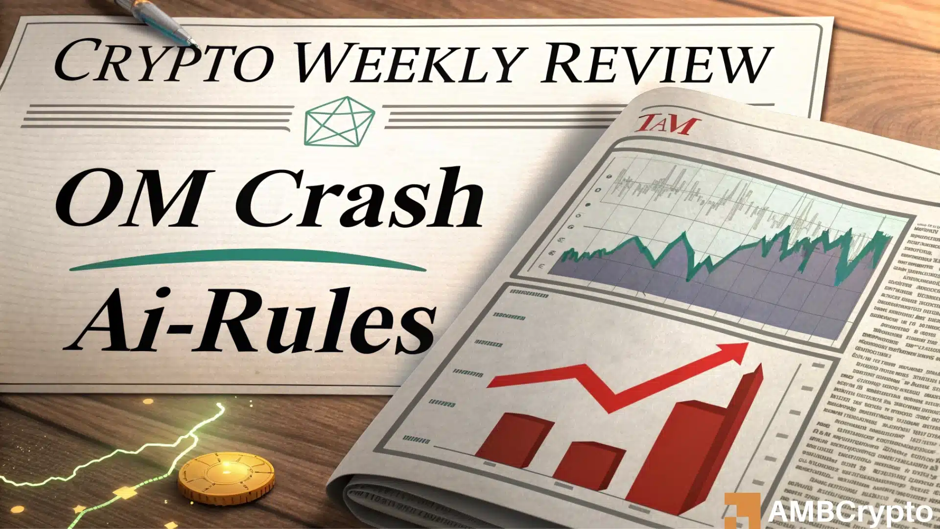 Vencedores e perdedores da semana no mercado de criptomoedas – TAO, FET, OM, MOVE