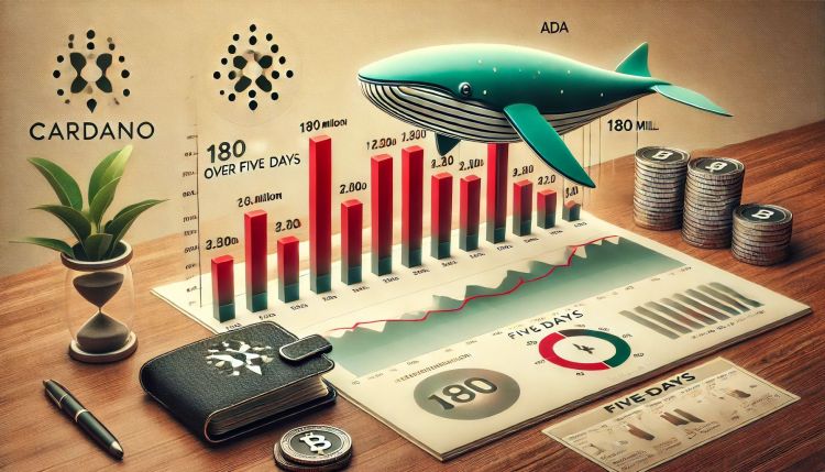 Baleias de Cardano Descarregam 180 Milhões de ADA em 5 Dias – Estratégia Inteligente de Lucro? 