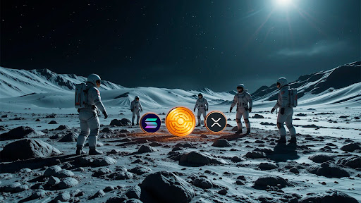 XRP Visa $5,85, SOL Mira $450—Mas Esta Joia Escondida Poderia Superar Ambas?