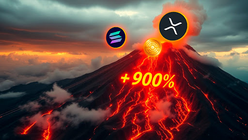 XRP, SOL e MTAUR: As Principais Criptomoedas que Especialistas Preveem Explodir 900% Este Ano!