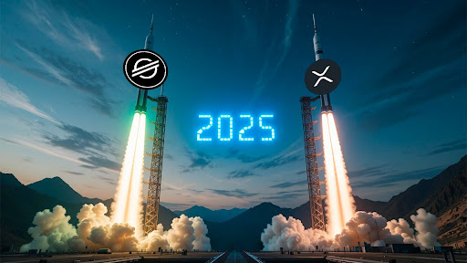 Velhos Rivais, Nova Corrida: XRP vs. XLM — Qual Token Liderará o Bull Run de 2025?