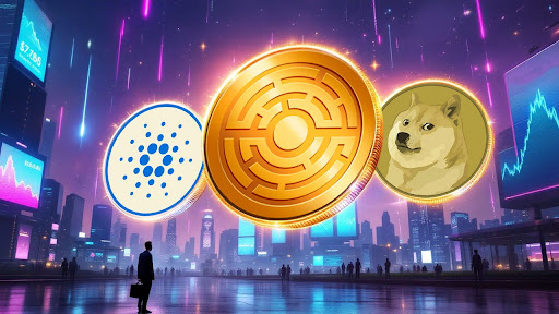 Cardano, Dogecoin e Minotaurus em Alta enquanto Dominância do Bitcoin Diminui
