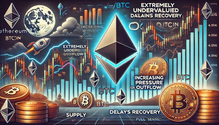 Ethereum ‘Extremamente Subvalorizado em Relação ao BTC’ – Pressão de Oferta Pode Atrasar Recuperação 