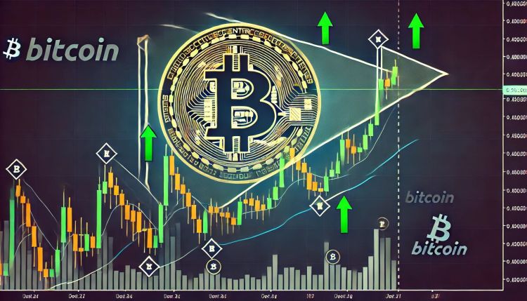 Gráfico de 4H do Bitcoin Mostra Consolidação de Alta – Continuação Clássica? 