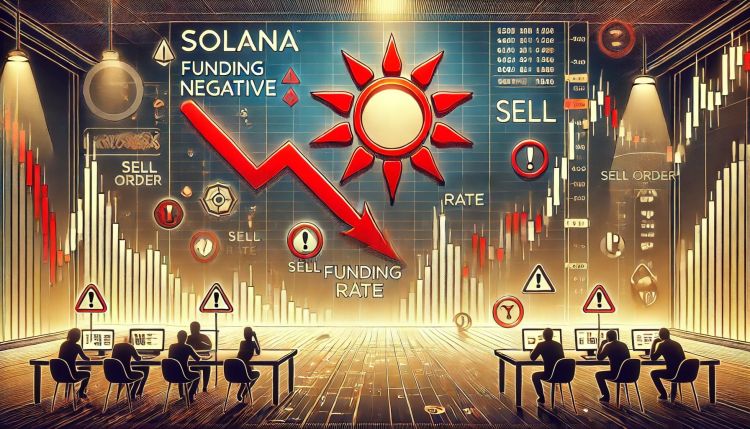 Taxas de Financiamento da Solana se Tornam Negativas – Sinal Precoce de Pressão de Venda? 