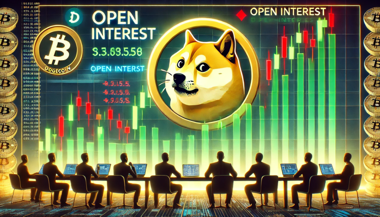 Interesse em Aberto do Dogecoin Aumenta Apesar da Retração de Preço, Mostram Dados