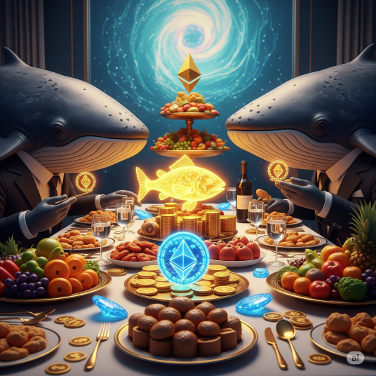 Baleias de Ethereum Banqueteiam Enquanto Varejo Foge—O Oceano de ETH Ficou Ainda Mais Faminto 