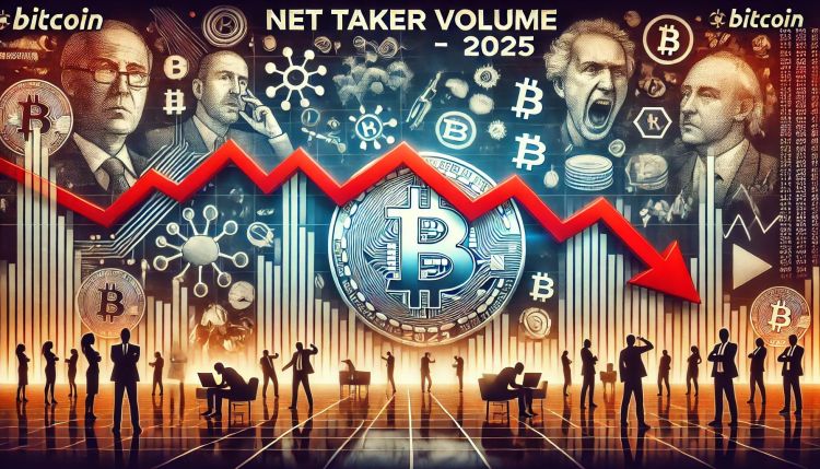Bitcoin registra maior queda no volume líquido de tomadores de 2025 – Traders reagem ao confronto Trump-Elon. 