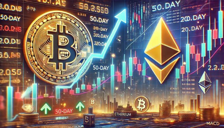 Bitcoin e Ethereum Defendem Médias Móveis Chave – Sinal de Alta ou Alívio Temporário? 