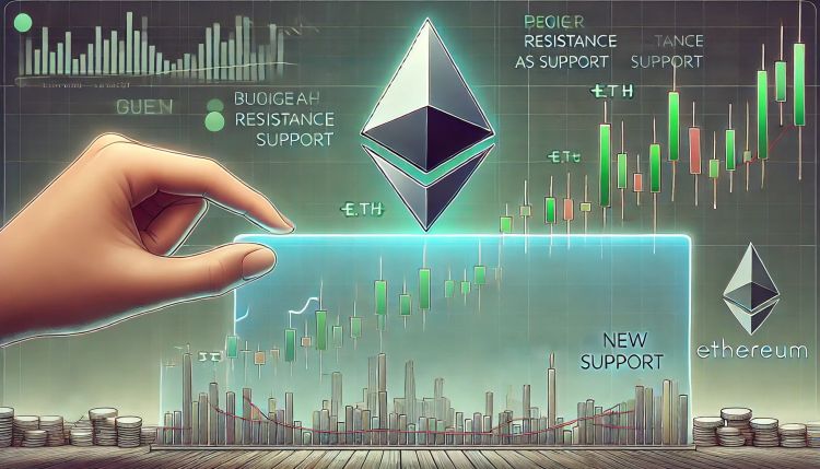 Ethereum Testa Resistência Anterior como Suporte – Conseguirão os Touros Defender Este Nível? 