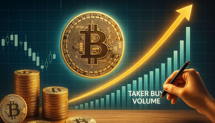 Pressão de Compra do Bitcoin Aumenta: Volume de Compra de Tomadores Dispara. 