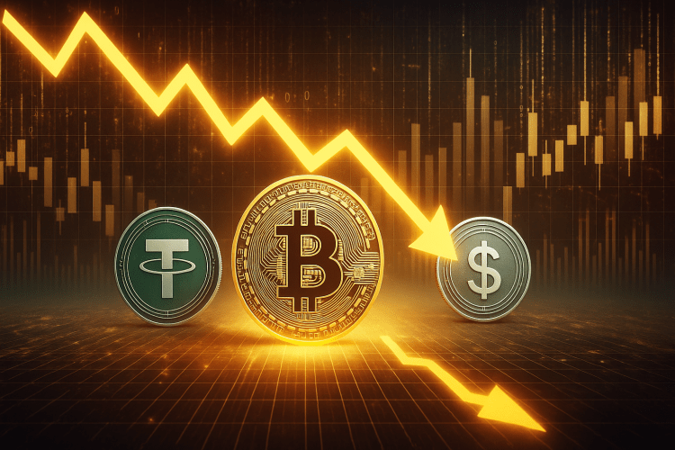 Queda de US$ 61 bilhões nos influxos de stablecoins nas exchanges—Sinal de alerta para o Bitcoin? 