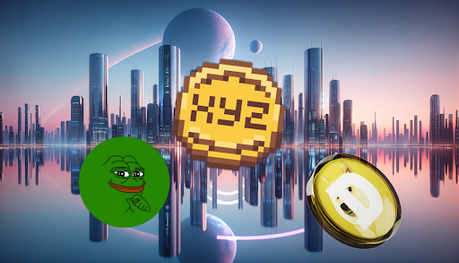 PEPE vs. DOGE vs. XYZVerse: Quem está liderando o impulso das meme coins em 2025?