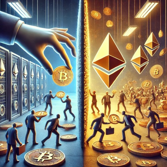 Grandes Investidores Compram Ethereum enquanto Varejistas se Empolgam com Bitcoin, o que Acontece Depois?