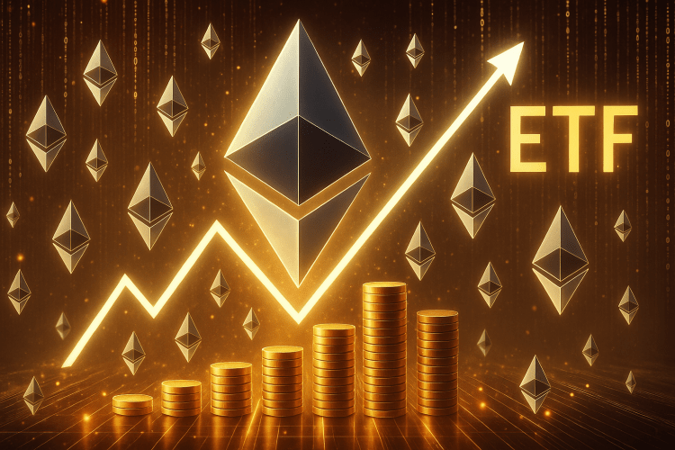 Ethereum em Alta: Fluxo de Entrada de ETF se Estende por 7 Semanas 
