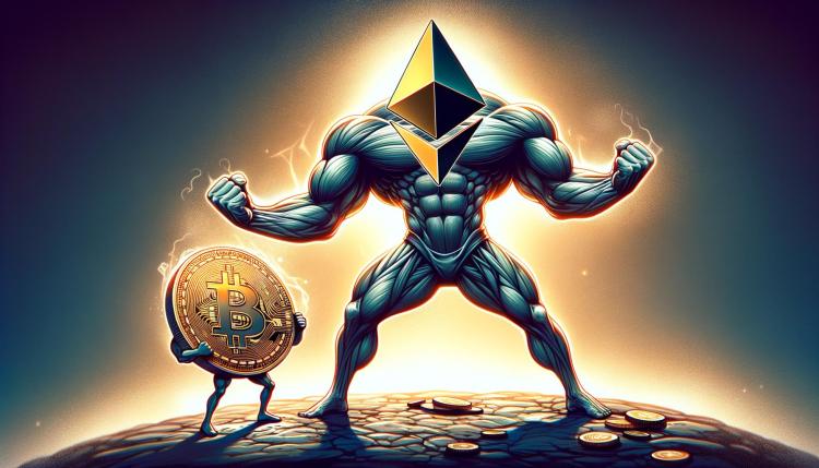 Ethereum Mostra Força, Supera Bitcoin em Meio ao Impulso do Mercado 