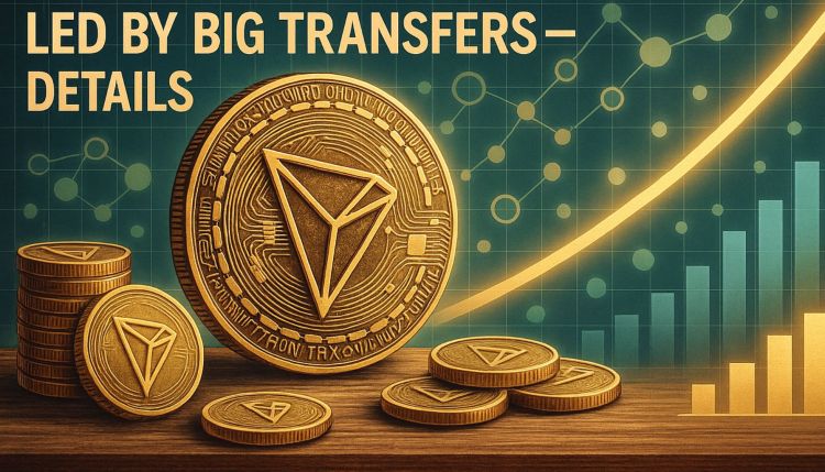 Tron mostra força de adoção enquanto volume ainda é liderado por grandes transferências – Detalhes 