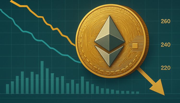 Ethereum pode enfrentar queda se a resistência se mantiver: nível de $2.700 é crítico.