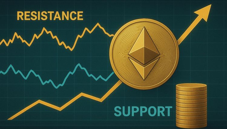 Ethereum transforma resistência chave em suporte – Momentum se constrói para rompimento de faixa. 