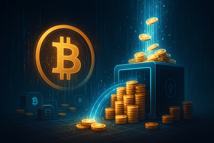 Primeiros compradores adicionam 140.000 BTC. 