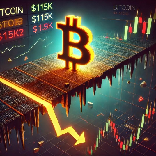 A Luta do Bitcoin a $115K: Está um Declínio Mais Profundo no Horizonte? 