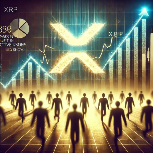 Aumento no Preço do XRP Oculta uma Queda Silenciosa no Número de Usuários Ativos, Mostram Dados 