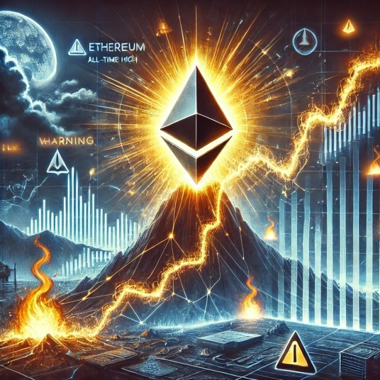 Ethereum perde força após se aproximar do topo histórico—Analistas alertam para possível correção. 