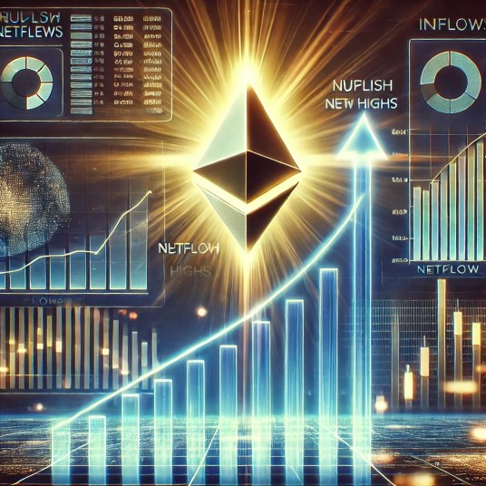 Analista Identifica Tendências de Alta em Dados de Fluxo Líquido do Ethereum 