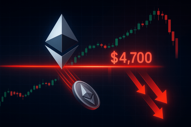 Ethereum despenca 10% após colidir com esta barreira histórica. 