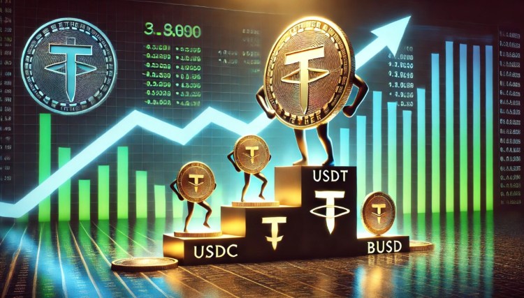 Tether permanece no topo, mas esses três concorrentes estão se aproximando do USDT. 