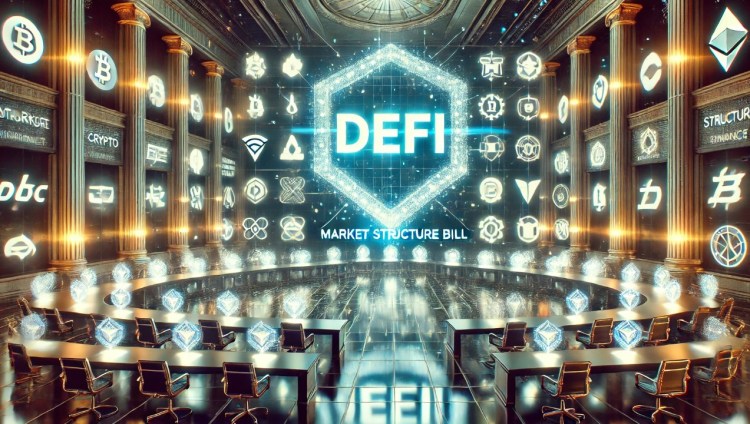 Mais de 100 empresas de criptomoedas unem forças para proteger o DeFi em projeto de lei sobre estrutura de mercado. 