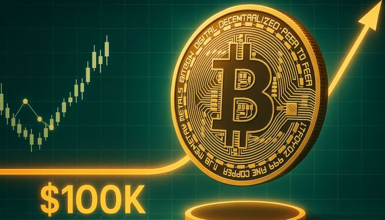 Suporte se Forma em Torno do Nível de $100K.