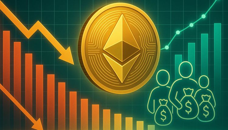 Média de Fluxo Líquido de 30 Dias do Ethereum Aprofunda-se Negativa: Compradores Dominam o Mercado 