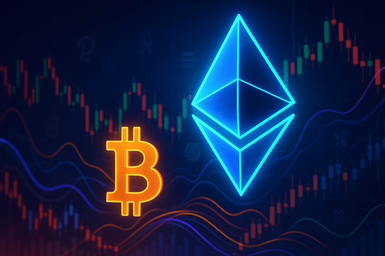 Volume de Perpétuos de Ethereum Estabelece Novo Recorde em Relação ao Bitcoin. 