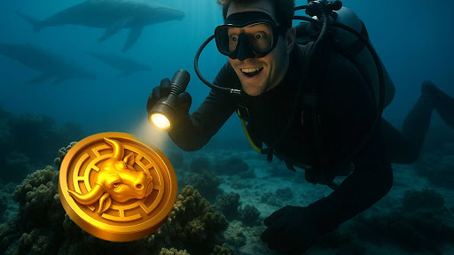 Comprando na Queda? Baleias Estão Comprando Massivamente Esta Moeda Abaixo de 1 USDT Com Potencial de 10.000%