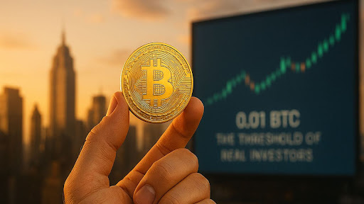 Especialista Top Diz que Investidores Reais Mantêm Pelo Menos 0.01 Bitcoin