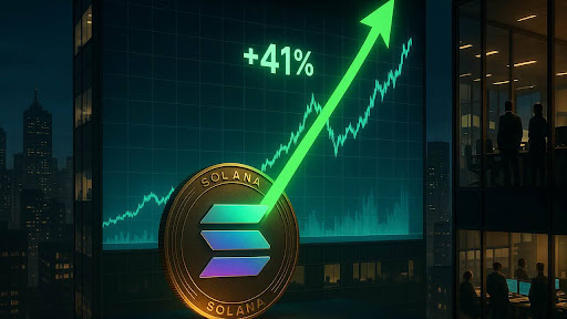 Solana Pisca Múltiplos Sinais Otimistas Conforme Analistas Miram Subida de 41%