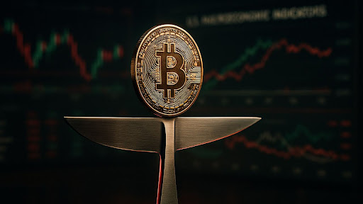 Bitcoin em Equilíbrio Instável Acima de $110.000 Enquanto Mercado se Prepara para Dados Macro Cruciais dos EUA