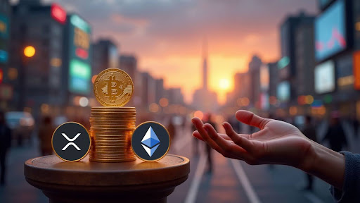Bitcoin, Ether, XRP Impulsionam Sentimento do Mercado para ‘Ganância’