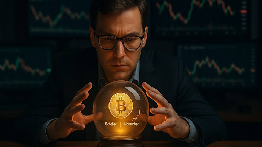 Trader de Elite Prevê Pico do Bitcoin Entre Final de Outubro e Final de Novembro