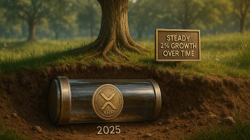 Preço do XRP até 2040 Se XRP Vir um Aumento Mensal Constante de 2%