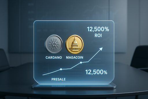 Baleias de Cardano migram para MAGACOIN FINANCE à medida que a previsão de ROI da pré-venda atinge 12.500%. 
