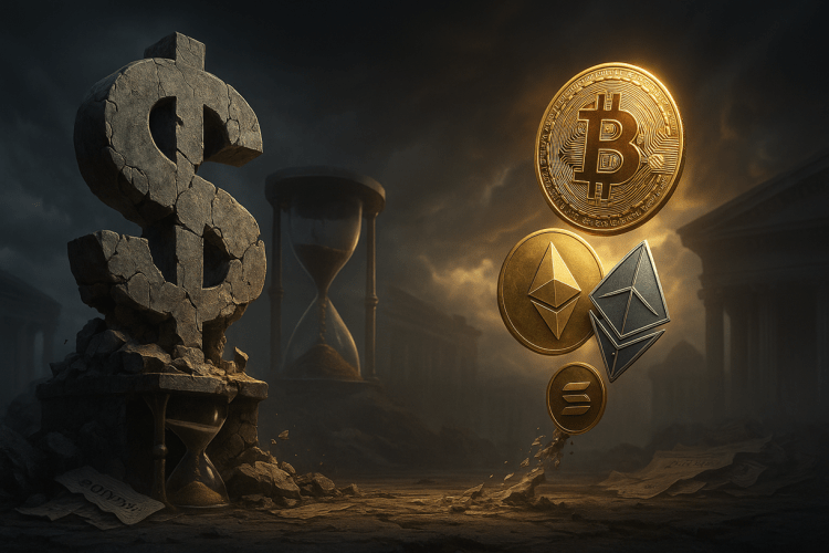 Cripto para superar o dólar? Ray Dalio sinaliza fim do ciclo da dívida. 