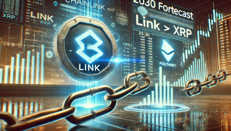 Chainlink e Polymarket Formam Nova Aliança: LINK Previsto para Superar XRP Até 2030 