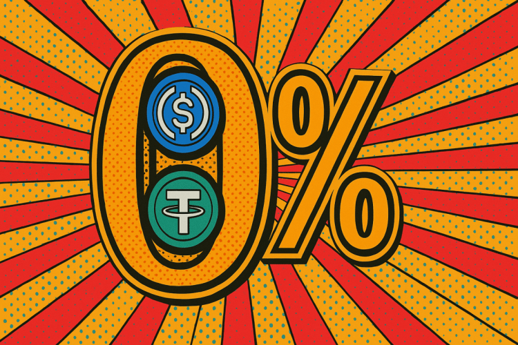 Atenda à crescente demanda por stablecoins com taxas zero para os principais pares de futuros. 