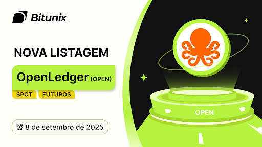 A moeda do projeto OpenLedger’s, a $OPEN Coin já está disponível para negociação na Bitunix